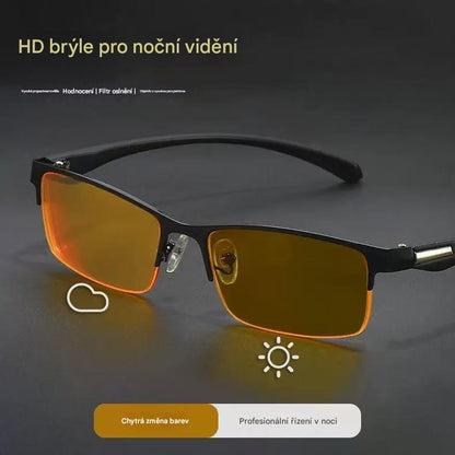 Tyto HD brýle pro noční vidění vám umožní vidět v noci jako ve dne, ideální pro noční běh a řízení. Přes den je můžete nosit celodenně s ochranou proti UV záření!