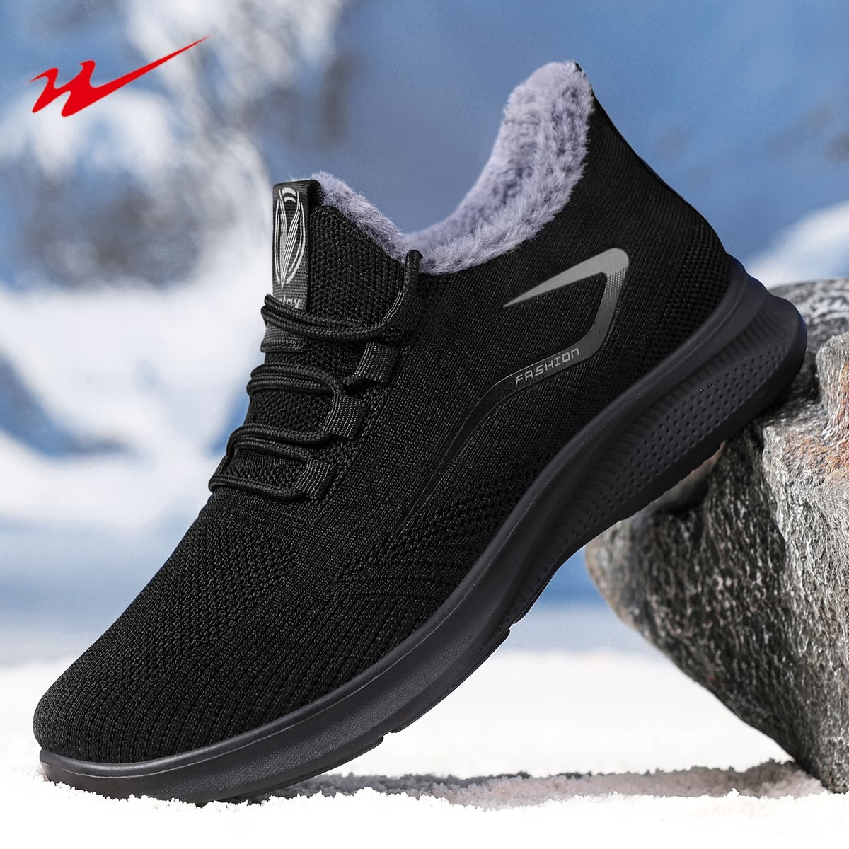 Pánské zimní sportovní boty – teplé, zateplené provedení pro chladné zimní dny ❄️ Druhý pár se slevou 50 % – pouze nyní!