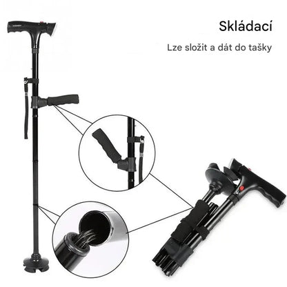 [🎉 Exkluzivně pro členy ]Ortopedi doporučují: čeští senioři používají tuto protiskluzovou multifunkční vycházkovou hůl!