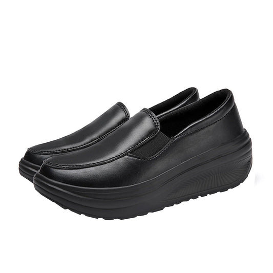 Novinka 2026 – Měkké a pohodlné, ideální pro volný čas 👟 Dámské slip-on platformové boty