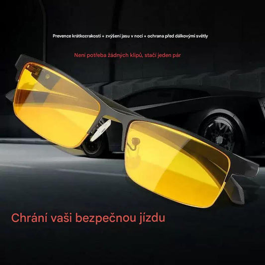 Tyto HD brýle pro noční vidění vám umožní vidět v noci jako ve dne, ideální pro noční běh a řízení. Přes den je můžete nosit celodenně s ochranou proti UV záření!
