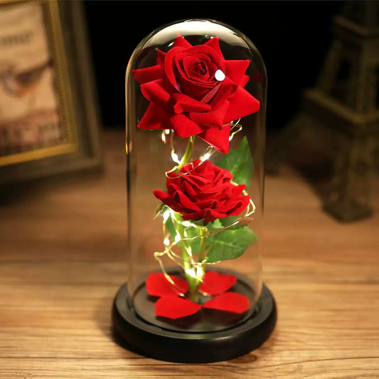 Valentýnský dárek🎁 – růže, která nikdy neuvadne, symbol dokonalé lásky 💖. Darujte ji tomu, koho milujete nejvíc!