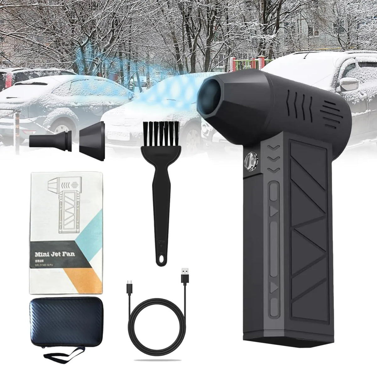 2026 Upgrade verze turbínového sněhového ventilátoru ❄️