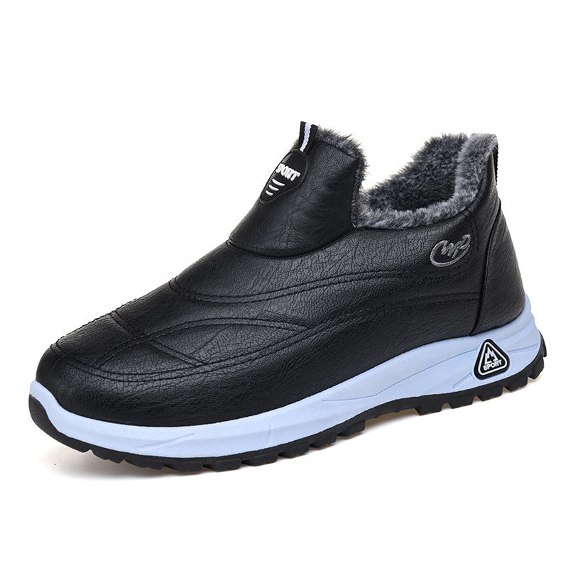 Univerzální široké dámské boty s hřejivou podšívkou, protiskluzová měkká podešev, lehké a pohodlné 👟 Ortopedické zimní boty pro seniorky