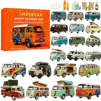 🚐 Adventní kalendář pro milovníky obytných dodávek – 24 překvapení, která si zamilujete!