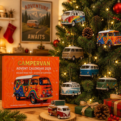 🚐 Adventní kalendář pro milovníky obytných dodávek – 24 překvapení, která si zamilujete!