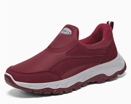 Univerzální široké boty pro chůzi, protiskluzová měkká podešev, lehké a pohodlné, ideální pro diabetické nohy 👟 Ortopedické boty pro seniory