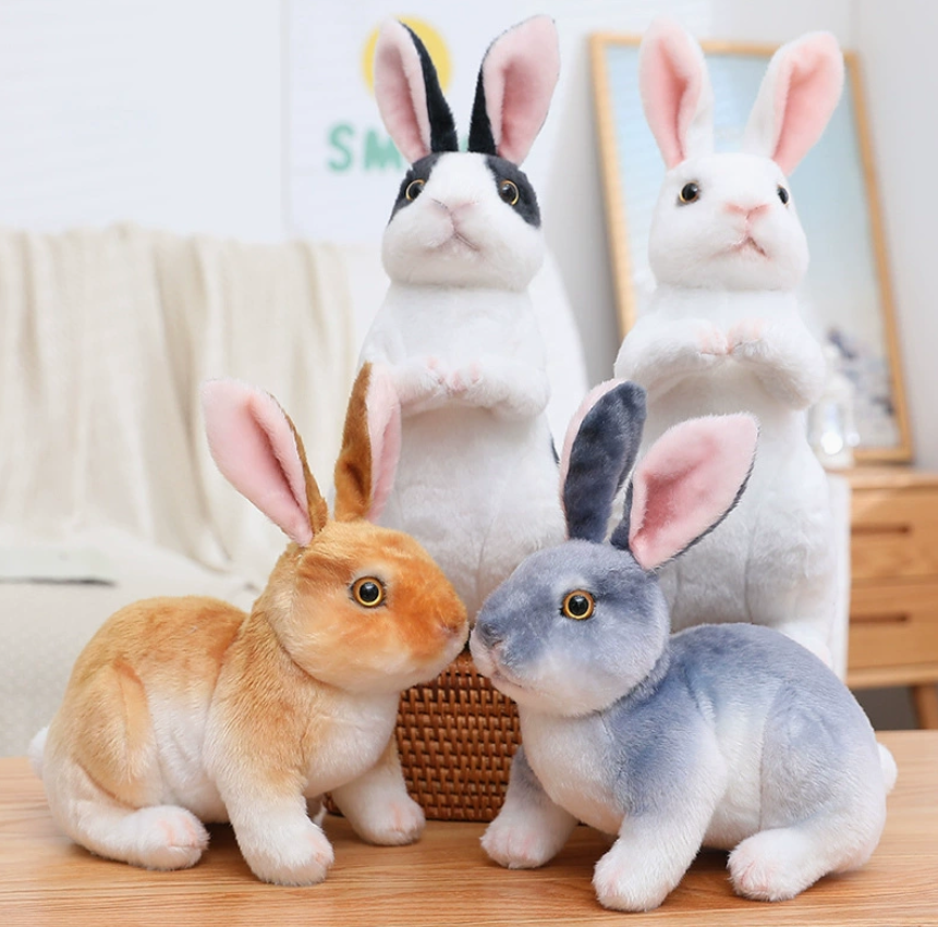 [🎉 Exkluzivně pro členy ]Zoeurva nejrealističtější plyšový králíček 🐰 – roztomilý, měkký a uklidňující společník pro klidný spánek, nejlepší dárek pro miminko