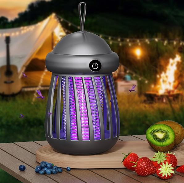 🌙 Letní UV lampa proti komárům – tichá, zdravá a účinná ochrana po celou noc