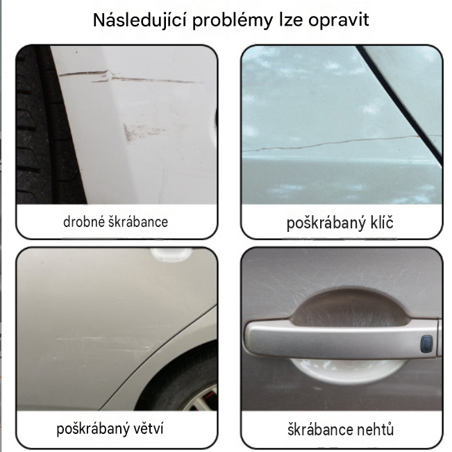 Nano pomocník na škrábance na autě – Péče o lak, drobné oděrky a více lesku!