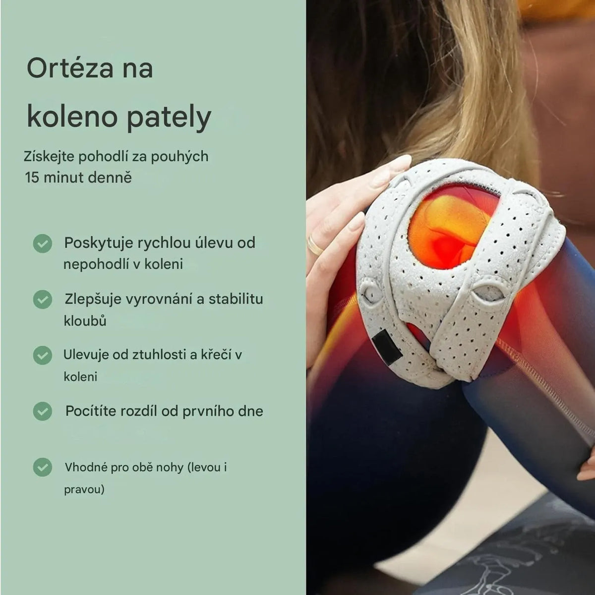 Zoeurva™ 3D nastavitelná ortéza na čéšku---🔥Druhý kus za poloviční cenu！
