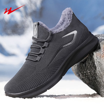 Pánské zimní sportovní boty – teplé, zateplené provedení pro chladné zimní dny ❄️ Druhý pár se slevou 50 % – pouze nyní!