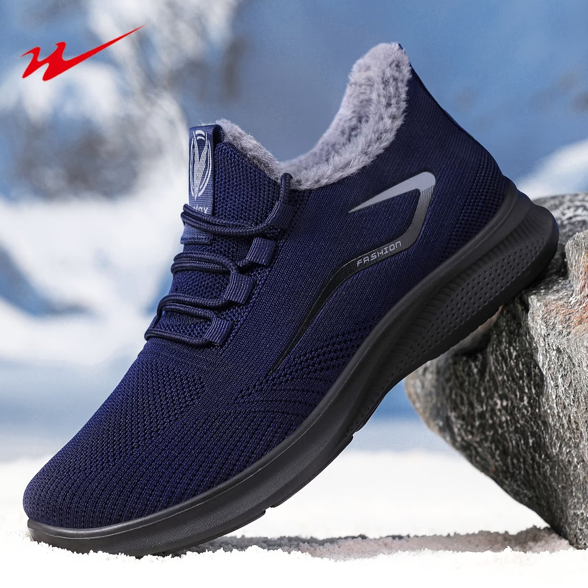 Pánské zimní sportovní boty – teplé, zateplené provedení pro chladné zimní dny ❄️ Druhý pár se slevou 50 % – pouze nyní!
