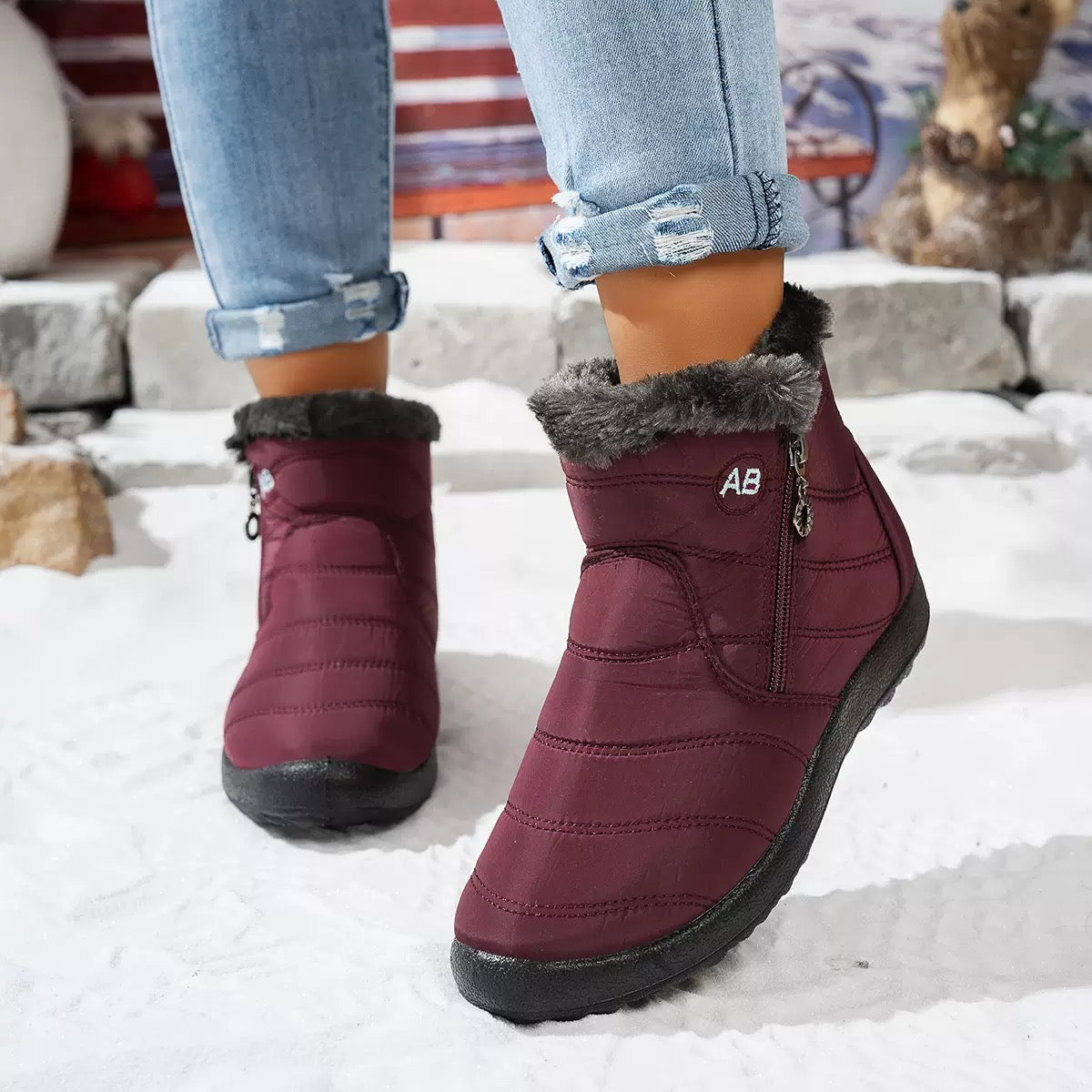 [🎉 Exkluzivně pro členy ]Měkké a pohodlné autentické zimní ortopedické boty unisex (podpora klenby)🔥Druhý pár za poloviční cenu