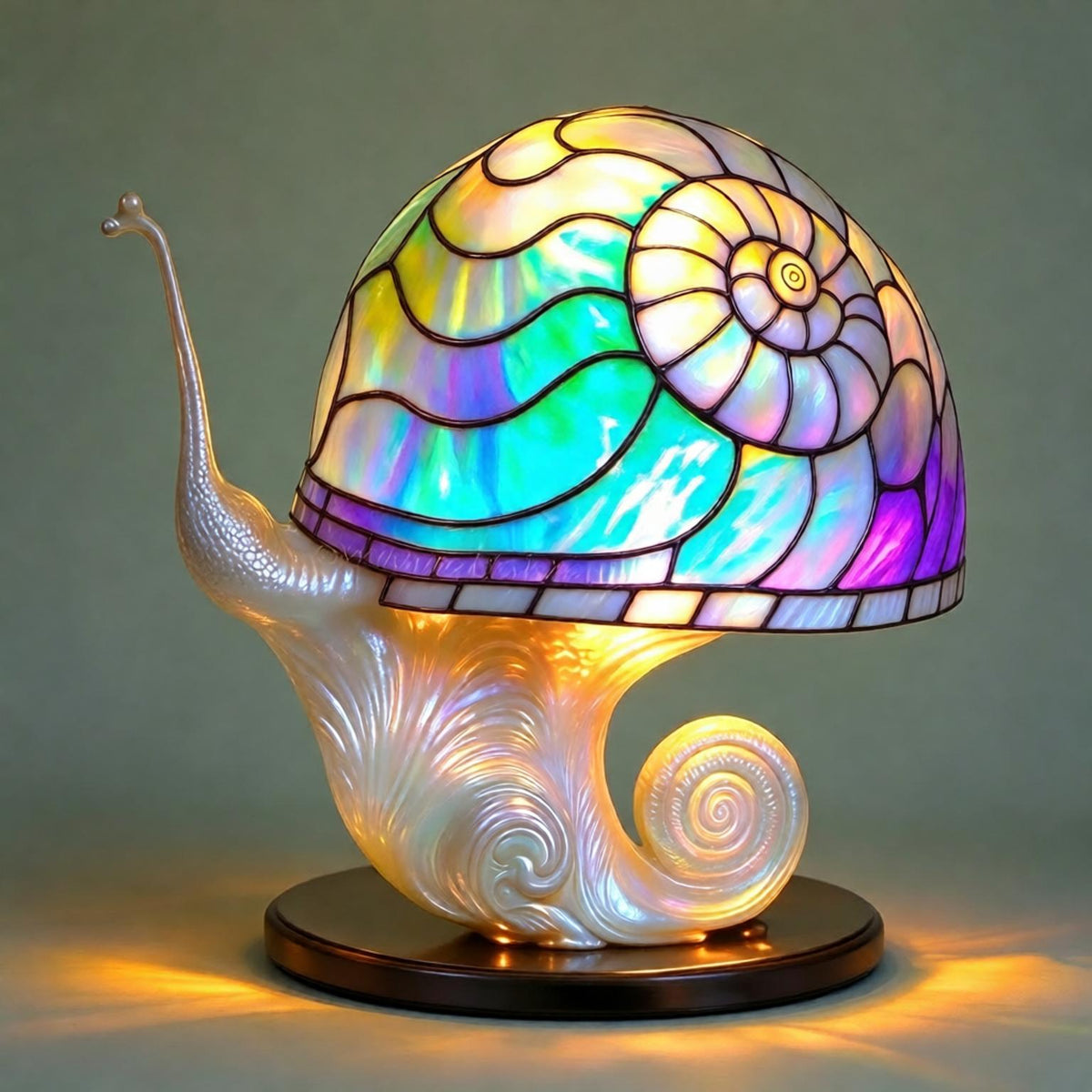 Malovaná houbová lampa jako originální dárek k Vánocům, narozeninám nebo svátku🔥Druhý kus za poloviční cenu