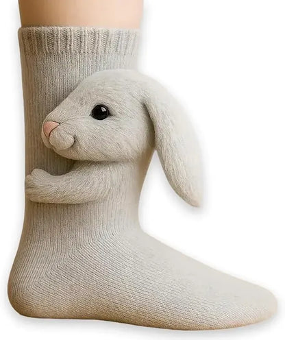 Telinala™ roztomilé zateplené ponožky 🧦✨ – Zažijte hřejivé objetí svého oblíbeného zvířátka na každém kroku! 🐾❤️