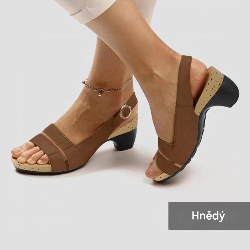 Ergonomické sandály s podporou klenby – pohodlná chůze bez bolesti po celý den