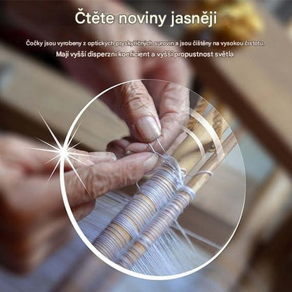 Chytré brýle na čtení s automatickým ostřením. Jedny na všechno – na blízko i na dálku! (🔥 2. kus -50 %)