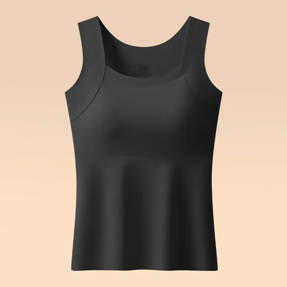 ✨ Dámský zeštíhlující top bez rukávů s integrovanou podprsenkou – celodenní pohodlí bez podprsenky 👚 (🔥 Pouze omezenou dobu sleva 50 %)