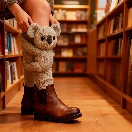 Telinala™ roztomilé zateplené ponožky 🧦✨ – Zažijte hřejivé objetí svého oblíbeného zvířátka na každém kroku! 🐾❤️