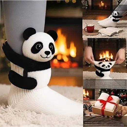 Telinala™ roztomilé zateplené ponožky 🧦✨ – Zažijte hřejivé objetí svého oblíbeného zvířátka na každém kroku! 🐾❤️