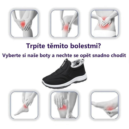 ⚡Omezený slevy 50% —— Ergonomická ortopedická obuv s chloupkatou podšívkou, ulevuje od bolestí nohou, zad a kloubů, unisex