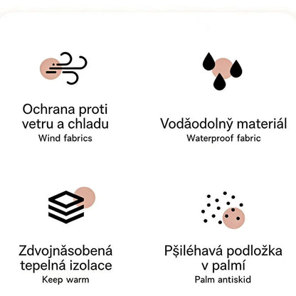 Inteligentní vyhřívané rukavice se 3 nastavitelnými stupni🔥 | Navrženo pro seniory, rychlé zahřátí během několika sekund, ochrana proti mrazu