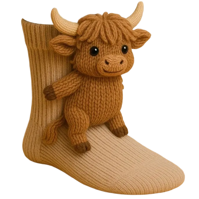 Telinala™ roztomilé zateplené ponožky 🧦✨ – Zažijte hřejivé objetí svého oblíbeného zvířátka na každém kroku! 🐾❤️