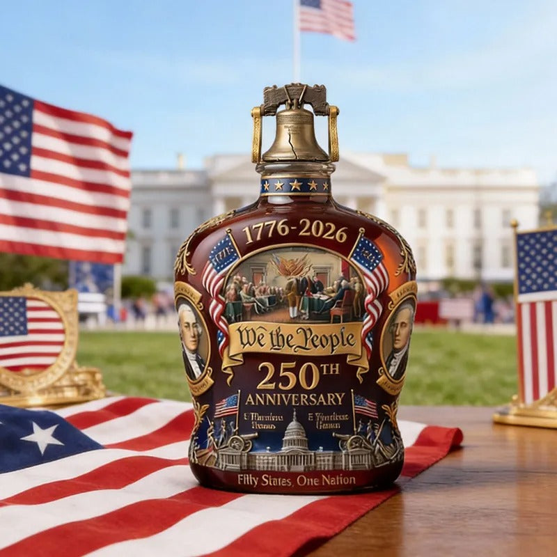 Pamětní whisky láhev „We The People – 250 let