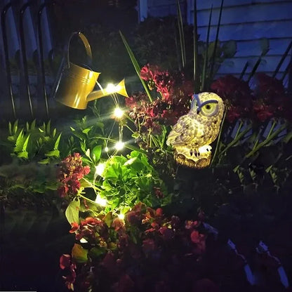 Solární zahradní osvětlení pro trávník 🌿 | Venkovní solární chodníková světla s krytím IP65, tvar sovy 🦉✨