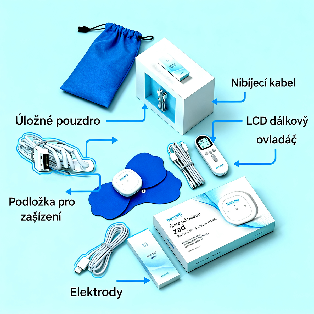 Telinala korekční terapeutické zařízení® pro léčbu bolesti zad
