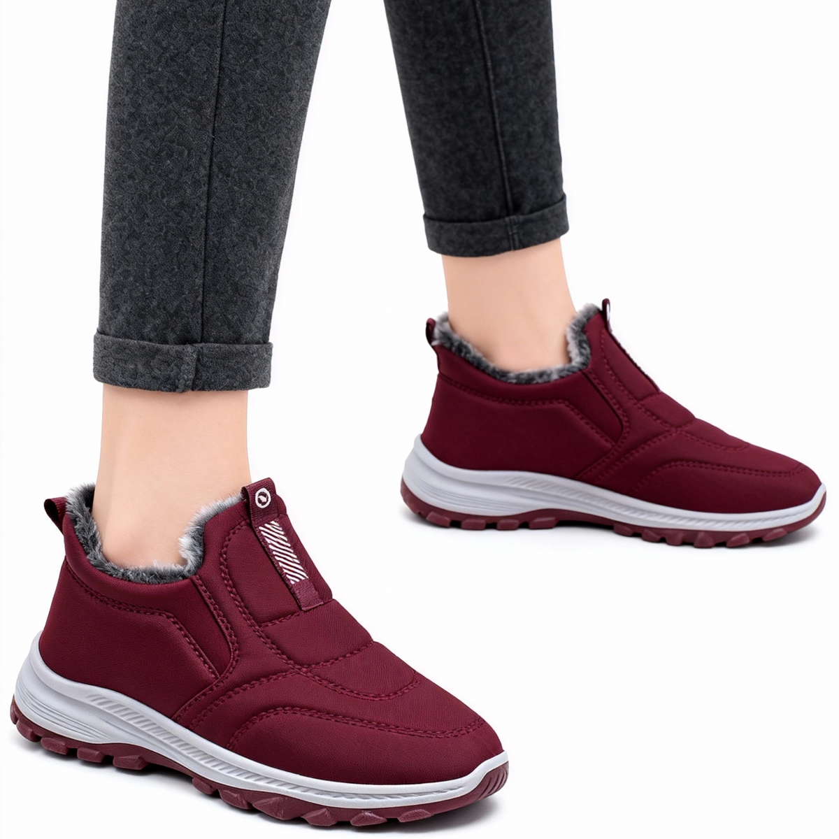 ⚡Omezený slevy 50% —— Ergonomická ortopedická obuv s chloupkatou podšívkou, ulevuje od bolestí nohou, zad a kloubů, unisex