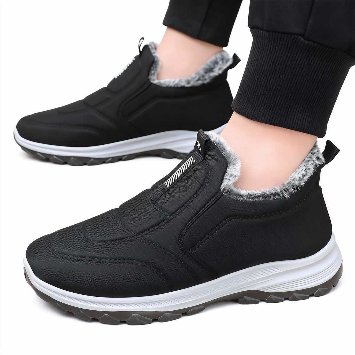 ⚡Omezený slevy 50% —— Ergonomická ortopedická obuv s chloupkatou podšívkou, ulevuje od bolestí nohou, zad a kloubů, unisex