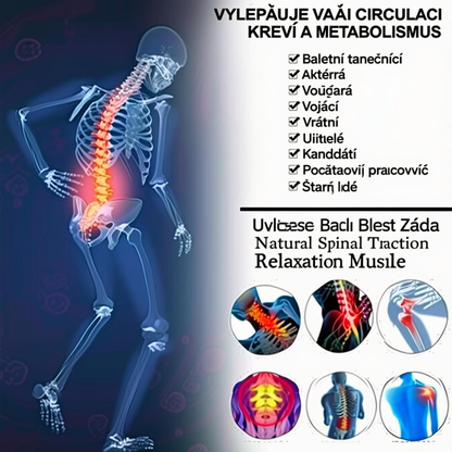 Ergonomický protahovací nástroj na záda – ulevuje od bolesti a zlepšuje držení těla ⚡ Druhá kus za poloviční cenu!