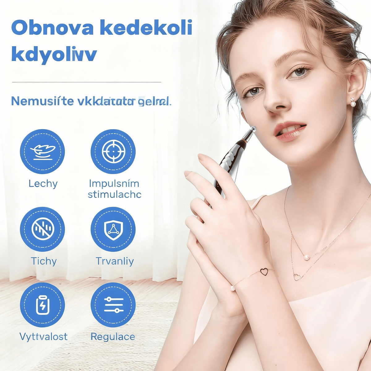 Toto elektroterapeutické pero účinně řeší znecitlivění rukou a nohou, bolest ramen i zad u seniorů. Stačí 3 minuty denně pro úlevu na celý den. 🔥 Druhý kus za poloviční cenu!