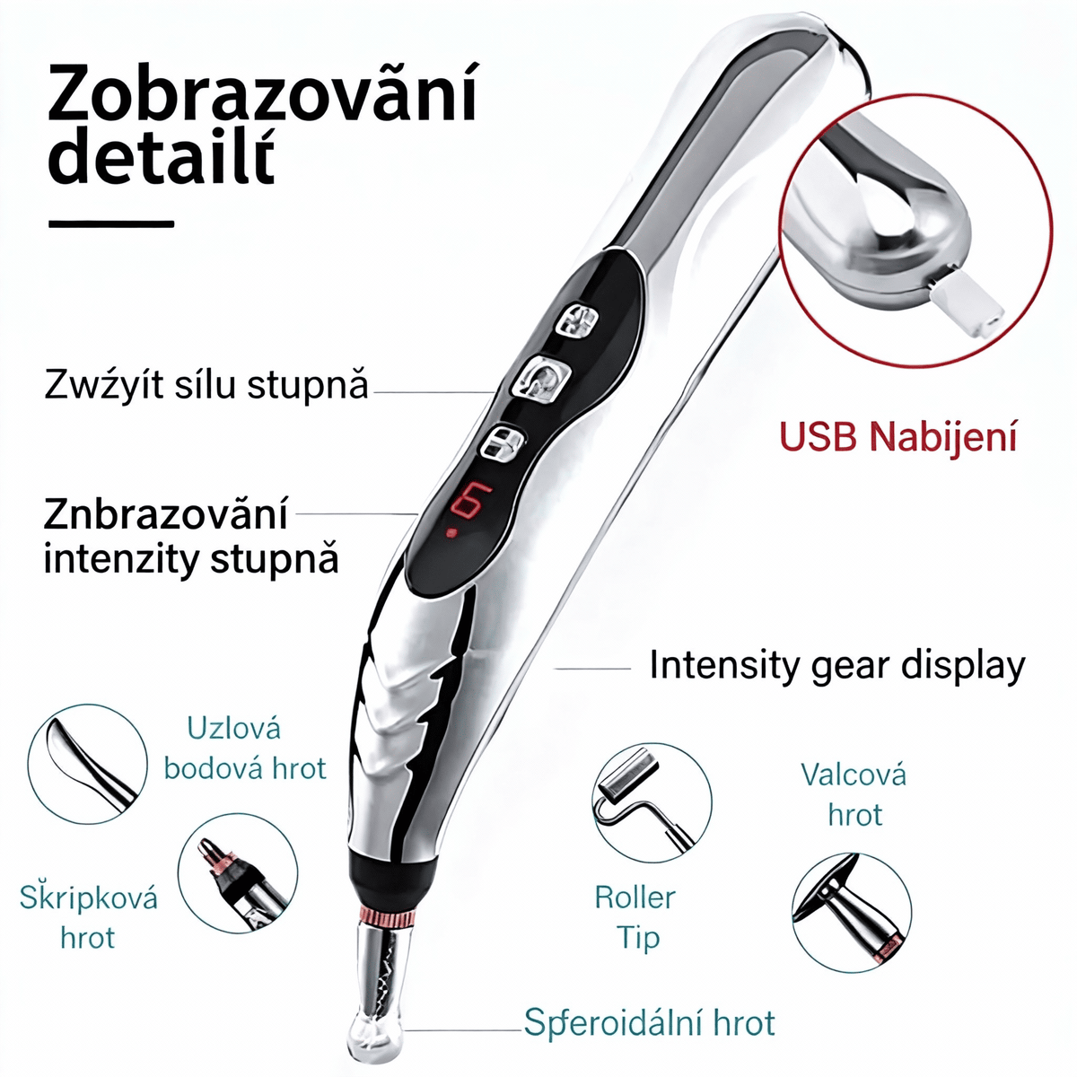 Toto elektroterapeutické pero účinně řeší znecitlivění rukou a nohou, bolest ramen i zad u seniorů. Stačí 3 minuty denně pro úlevu na celý den. 🔥 Druhý kus za poloviční cenu!