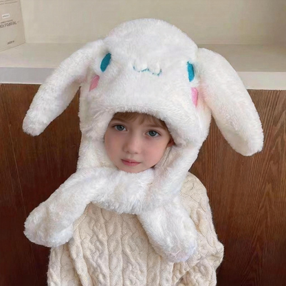 [🎉 Exkluzivně pro členy ]Vnoučaty neodolatelný velikonoční dárek – hebká králičí čepice s pohyblivými oušky 🐰
