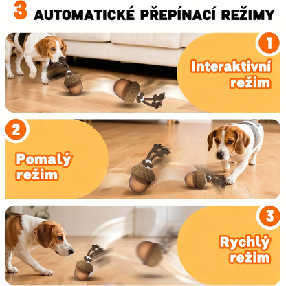 Pohybující se šiška🐶 Konečný zimní spaluč energie pro psy