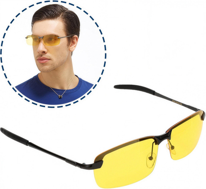 Tyto HD brýle pro noční vidění vám umožní vidět v noci jako ve dne, ideální pro noční běh a řízení. Přes den je můžete nosit celodenně s ochranou proti UV záření!