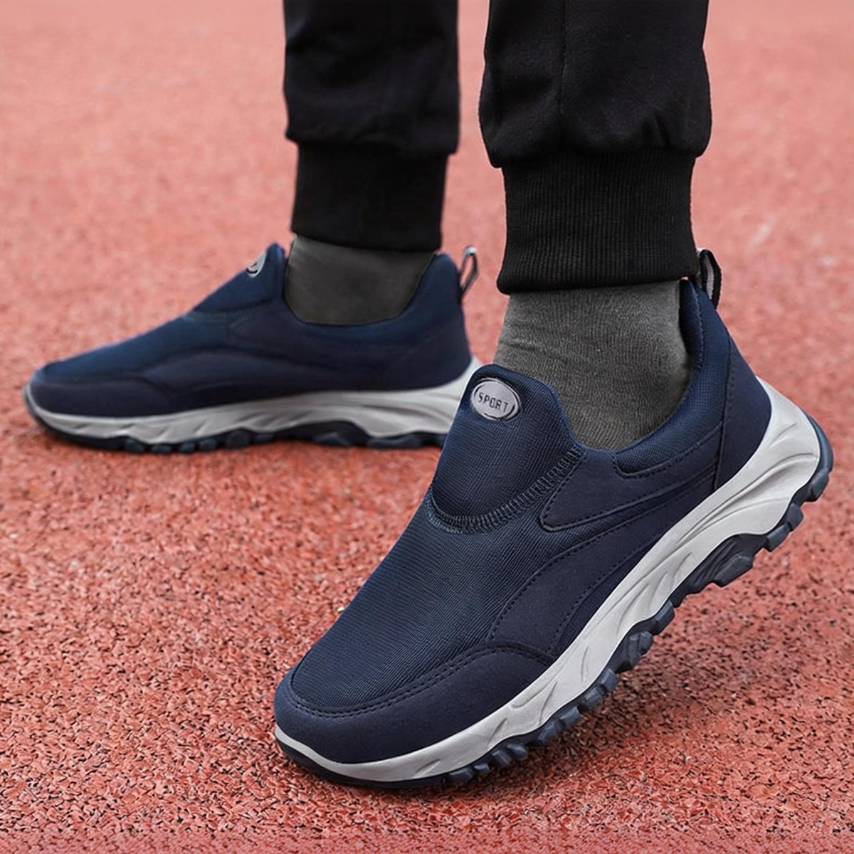 Univerzální široké boty pro chůzi, protiskluzová měkká podešev, lehké a pohodlné, ideální pro diabetické nohy 👟 Ortopedické boty pro seniory