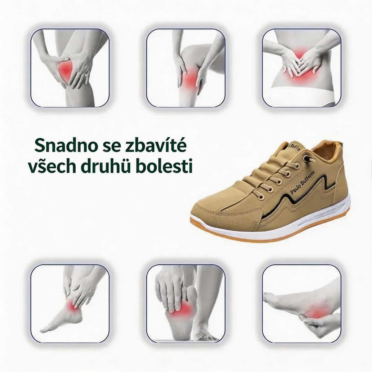 Nejideálnější turistická obuv – ergonomické ortopedické boty s podporou klenby!💥Druhý pár za poloviční cenu!