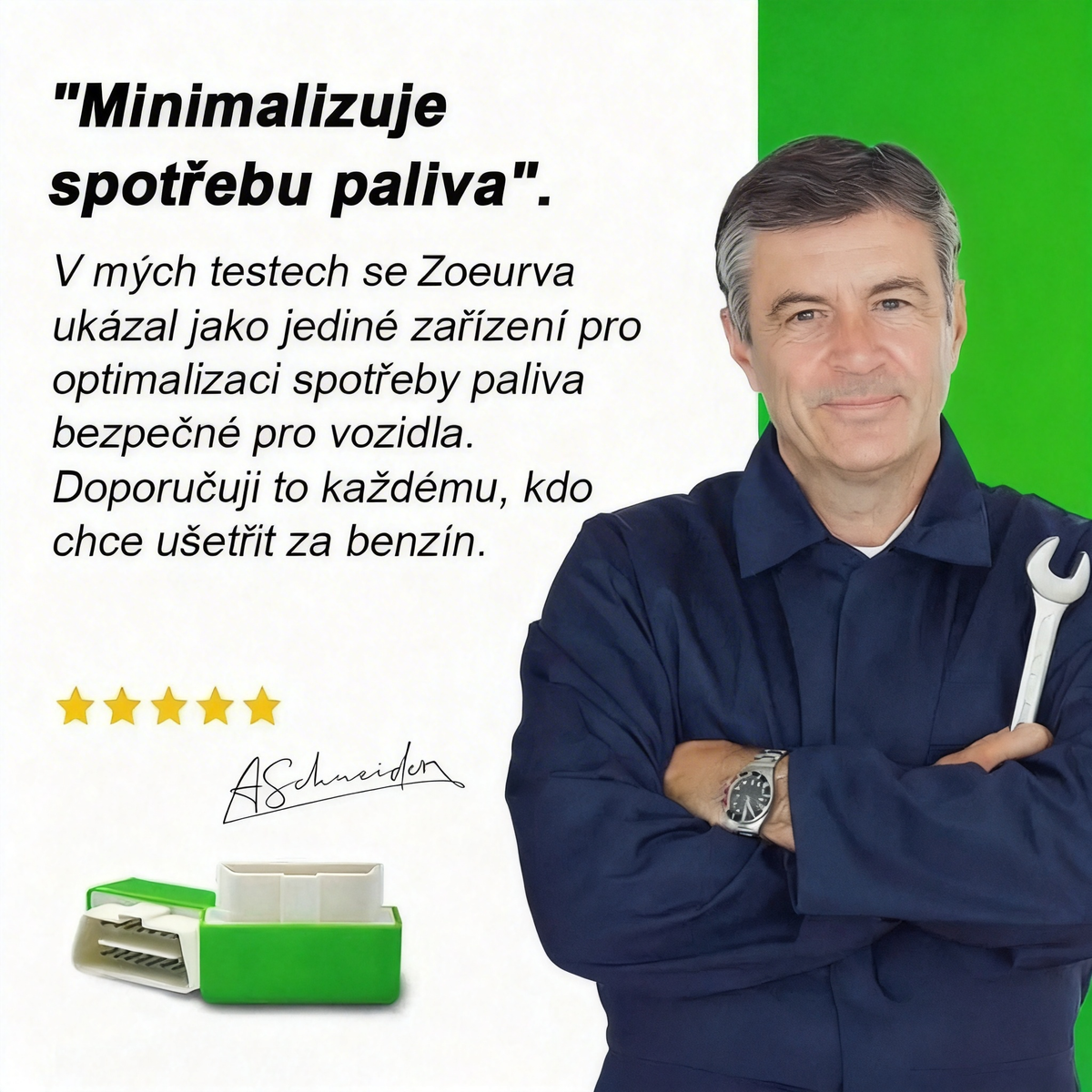 Zoeurva EcoOBD2™ – Čip pro úsporu paliva OBD2 | Snižte spotřebu až o 55 %🚗🔥 Plug & Play
