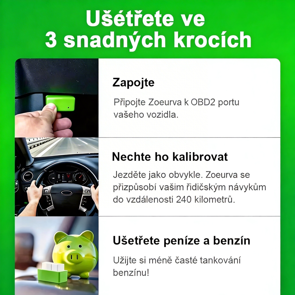 Zoeurva EcoOBD2™ – Čip pro úsporu paliva OBD2 | Snižte spotřebu až o 55 %🚗🔥 Plug & Play