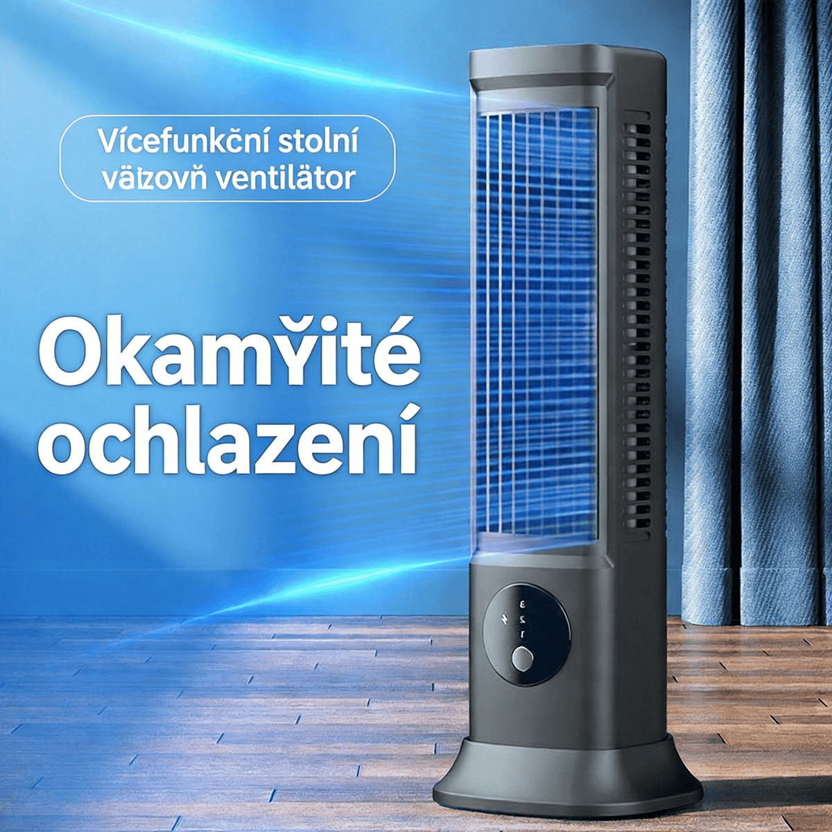 🎉Přenosný mini ventilátor – druhý kus se slevou 50 %!