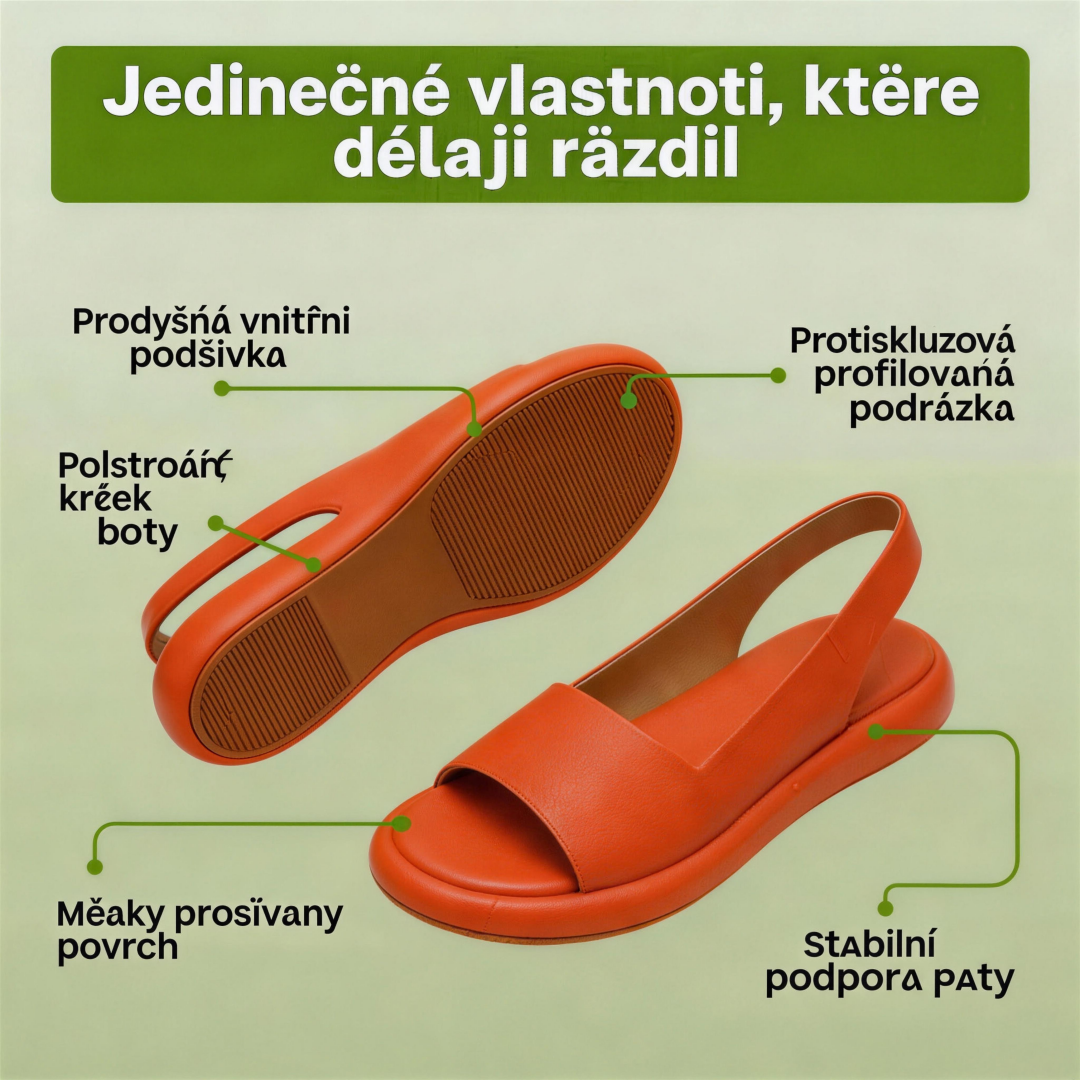 [🎉Exkluzivní nabídka pro členy] Zoeurva – pohodlné dámské sandály | ergonomická podpora