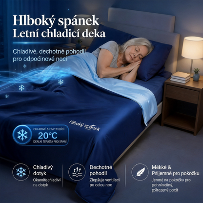 Přikrývka pro hluboký spánek – letní chladivá deka
