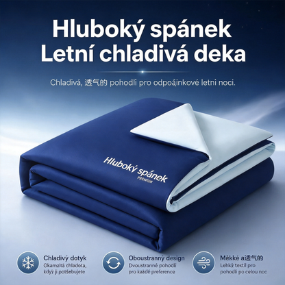 Přikrývka pro hluboký spánek – letní chladivá deka