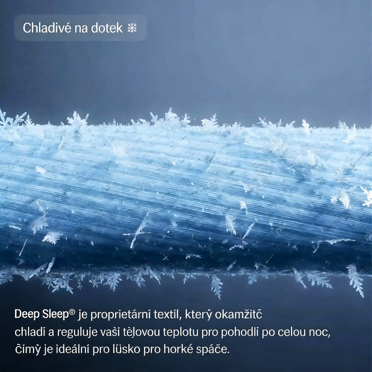 Přikrývka pro hluboký spánek – letní chladivá deka