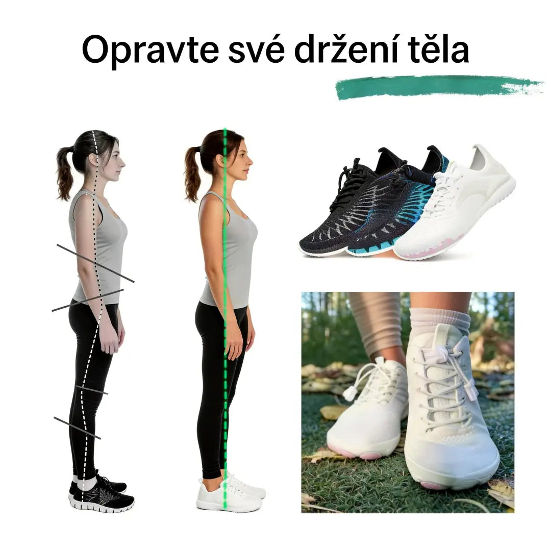 Bosé boty – pocit, jako byste chodili naboso po trávě!