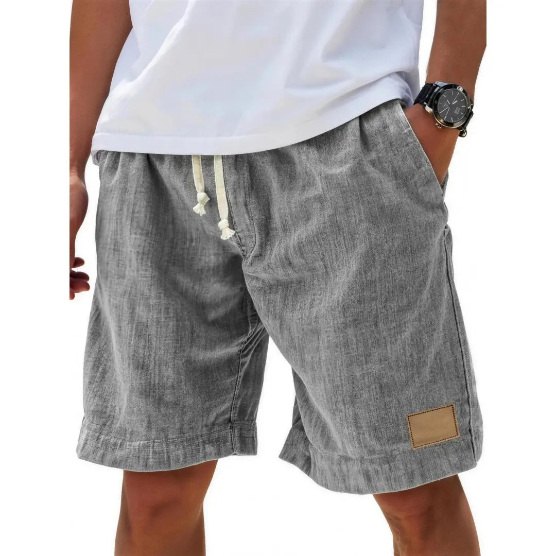 🔥 Tyto plátěné šortky jsou snem každého muže – prodyšné, pohodlné, navržené na dovolenou! 👖✨ Tisíce je milují!